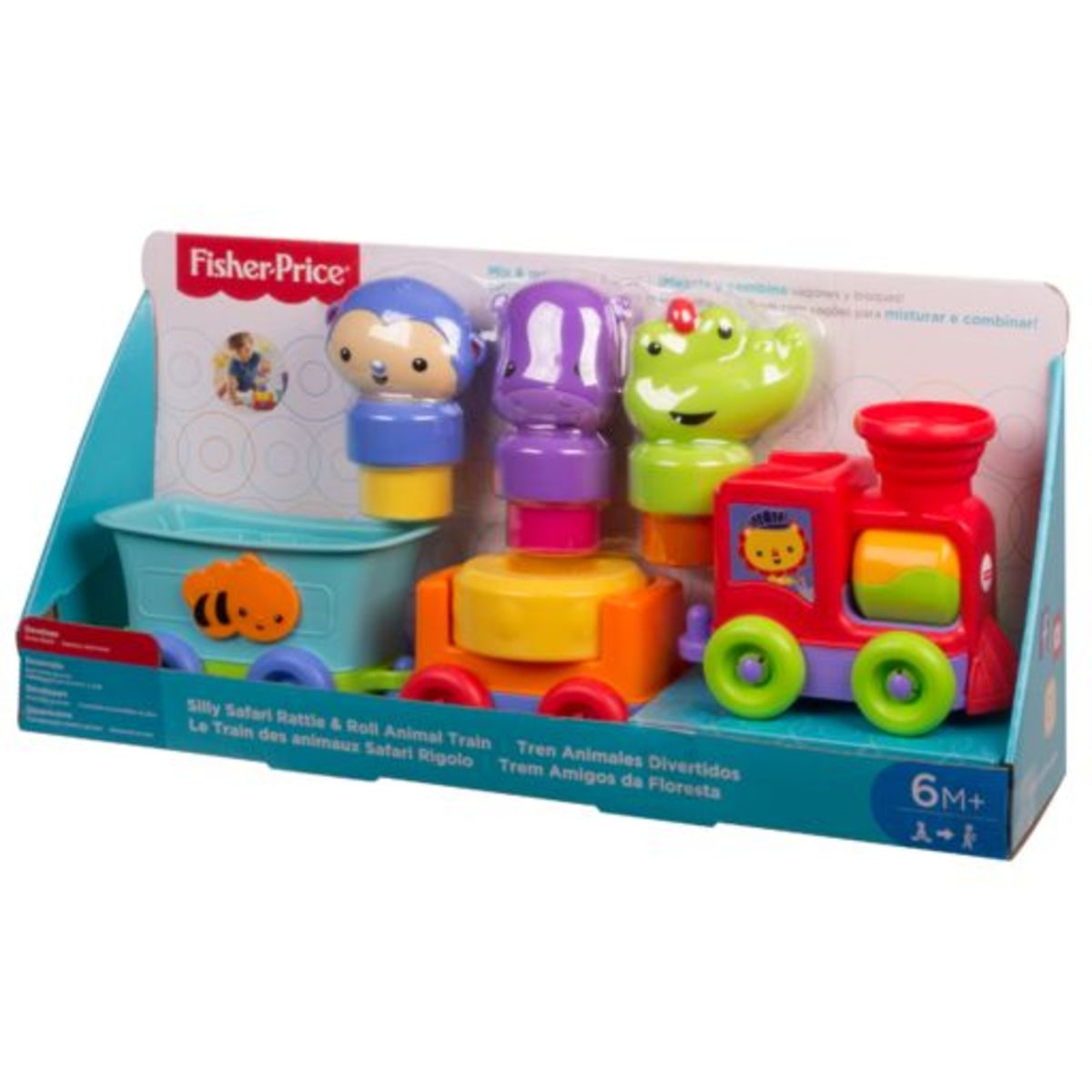 Fisher Price Silly Safari Tren Animales Divertidos