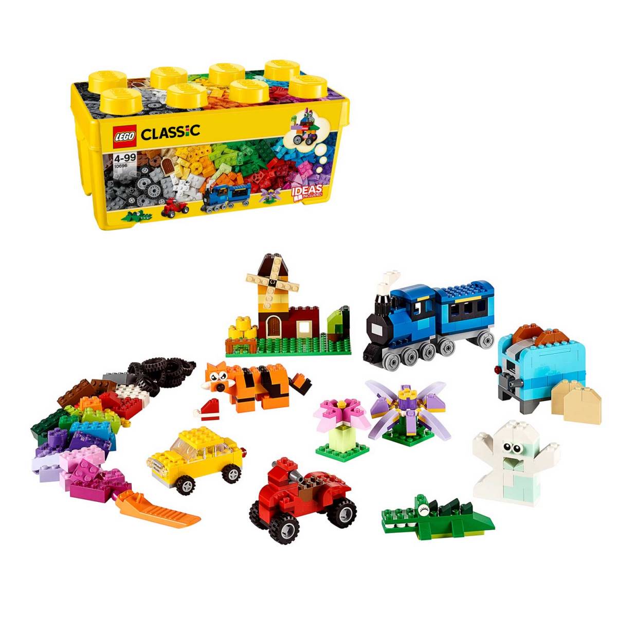 Caja Mediana De Ladrillos Creativos Lego