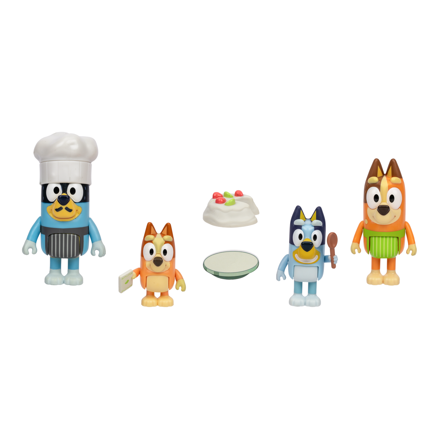 Bluey Pack 4 Figuras - Pavlova