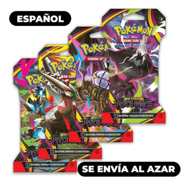 Pokemon Tcg Pitch Black Sleeved Booster Esp