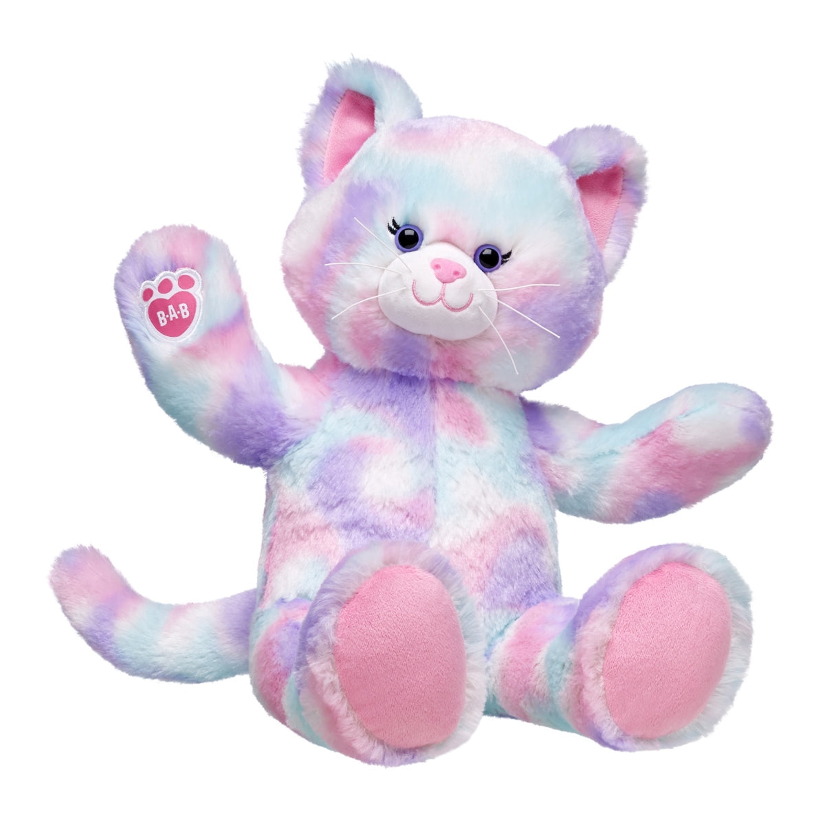 Peluche Gatita Colores Pastel Build-A-Bear