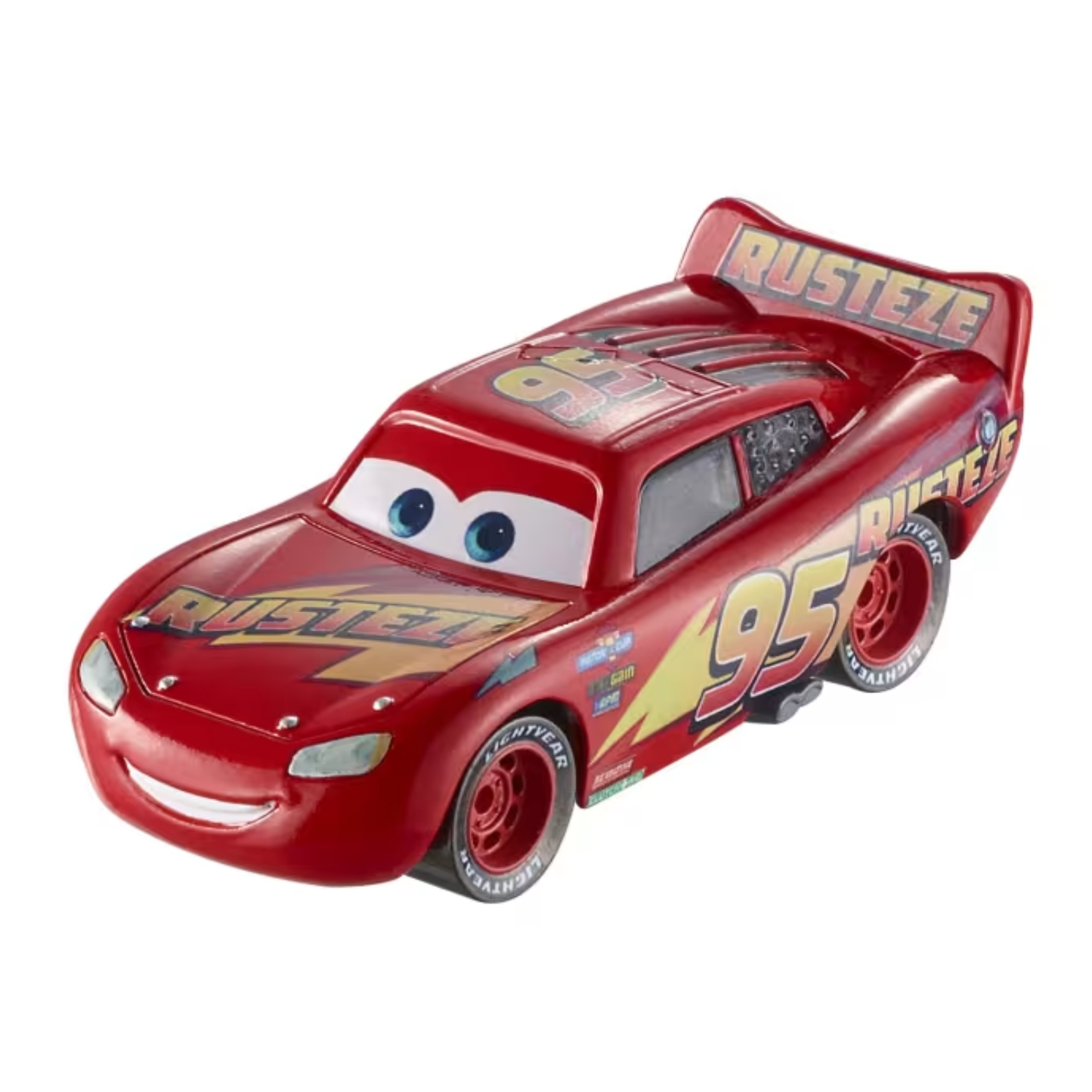 Disney Pixar Cars De Autos Basicos 1:55 - Rusteze Lightning Mcqueen