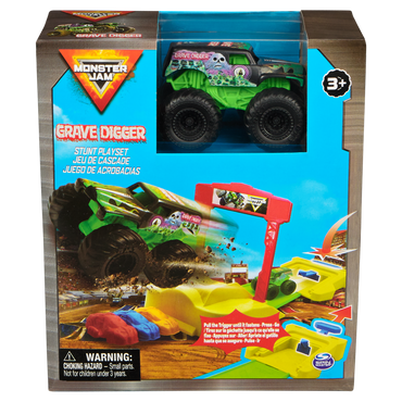 Monster Jam 1:72 Mini Playset - Grave Digger