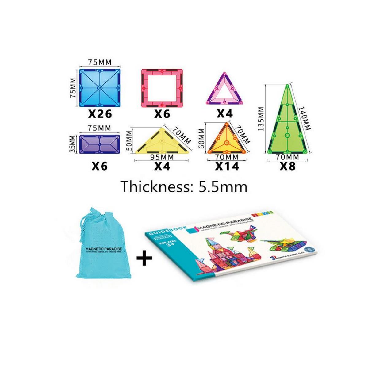 Magnetic Paradise 68 Pcs