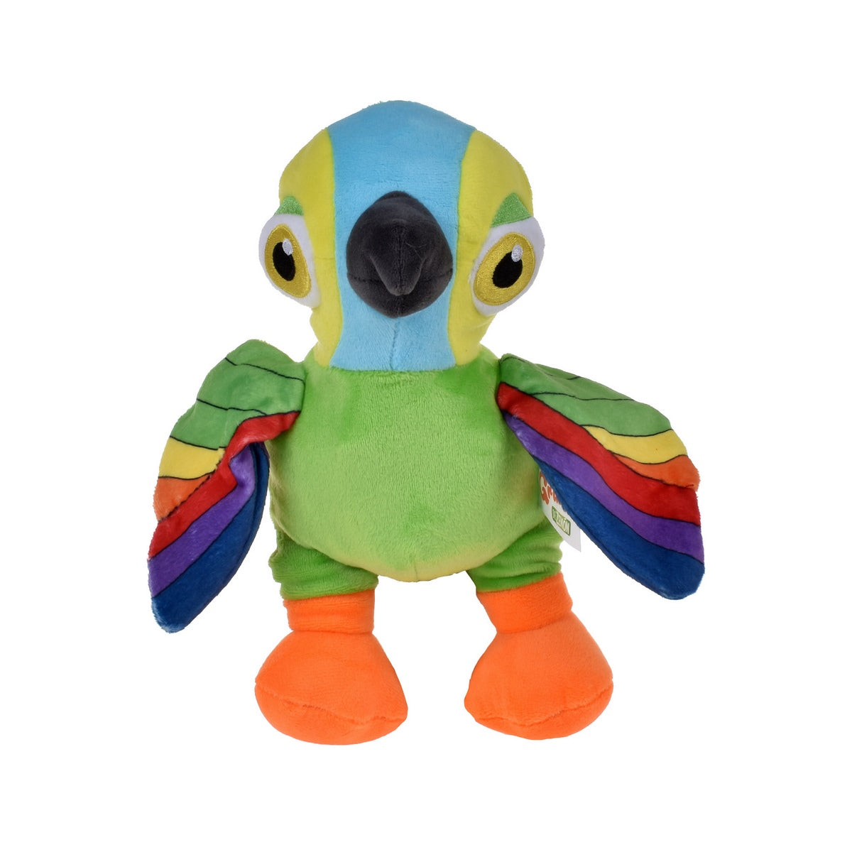 Peluche Lorito Pepe 20Cm Baila Canta Y Habla La Granja De Zenon