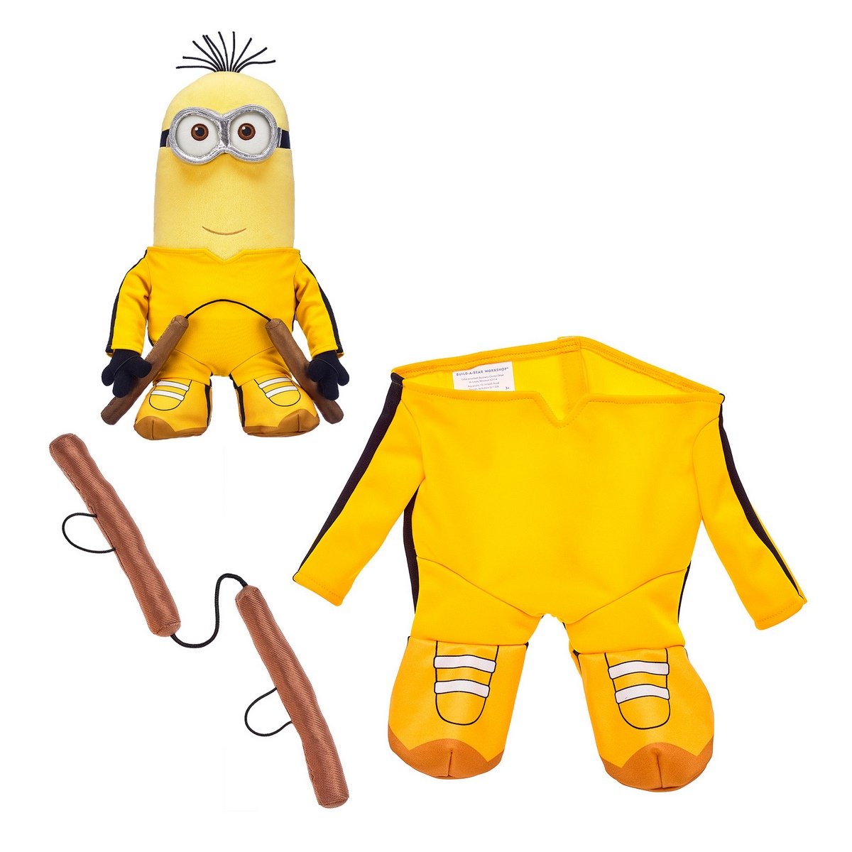 Traje Kung Fu Minions Build-A-Bear