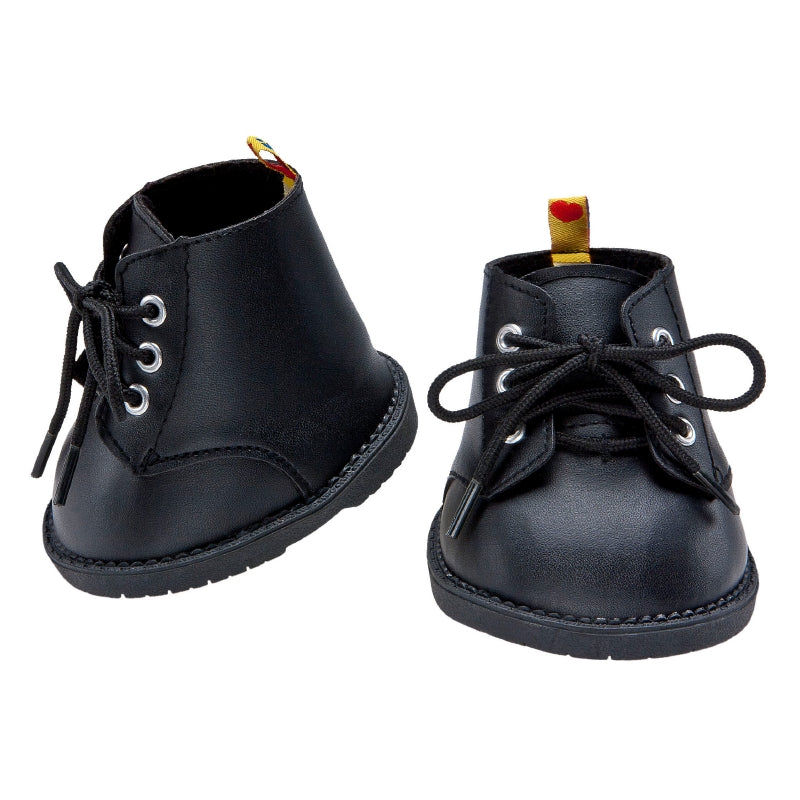 Botas Negras Con Lazo Build-A-Bear