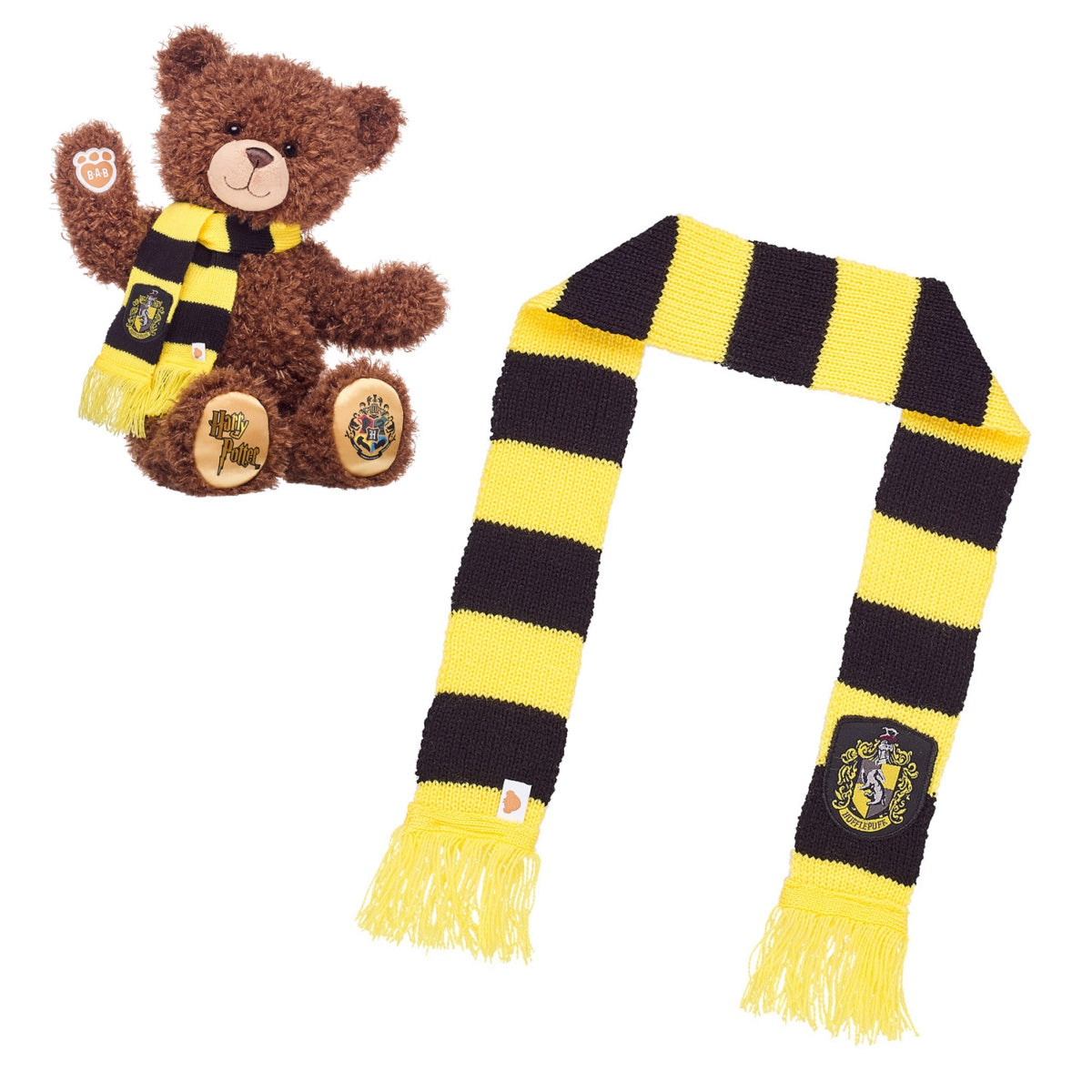 Bufanda Hufflepuff Harry Potter Build-A-Bear