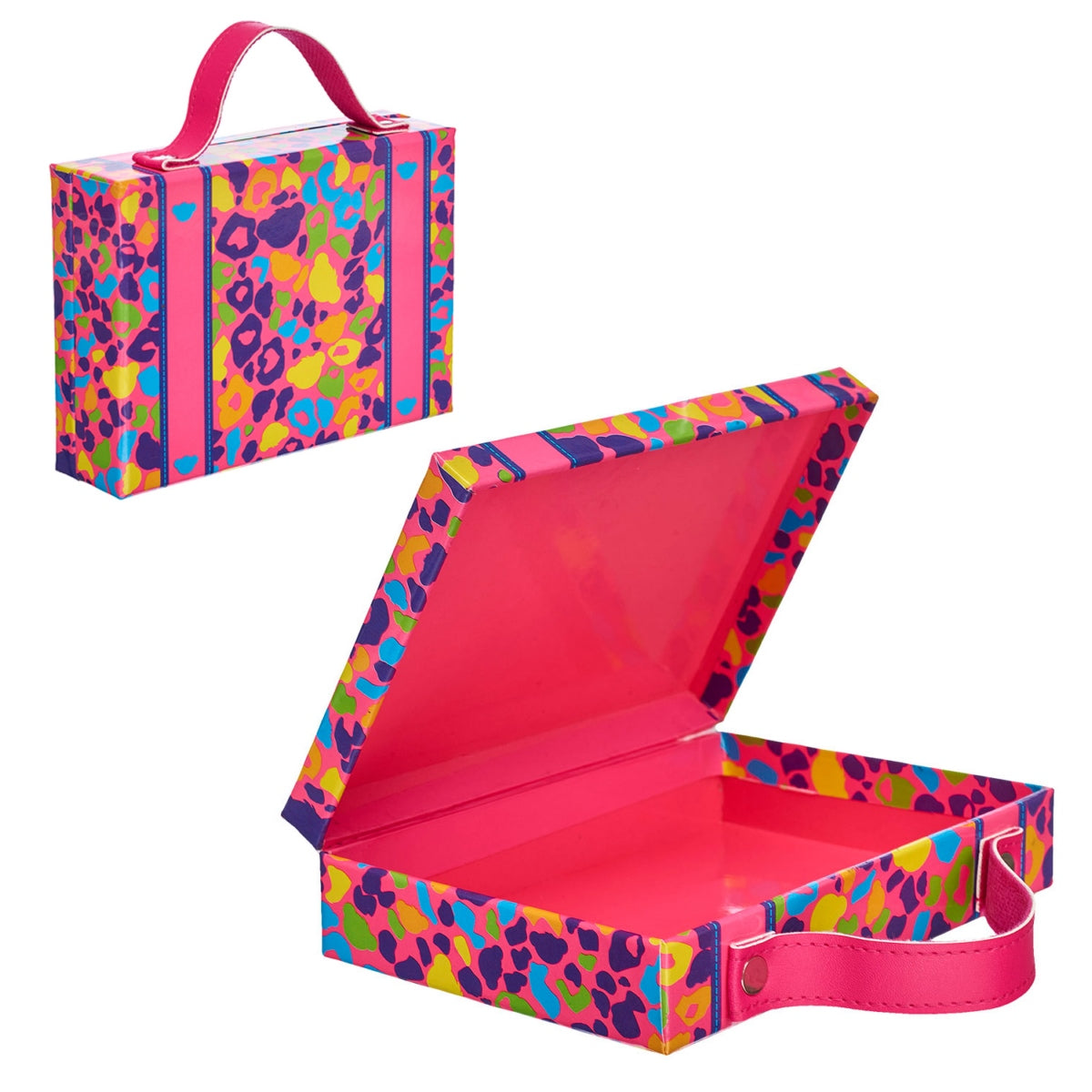 Maleta Rosada Print Leopardo Build-A-Bear