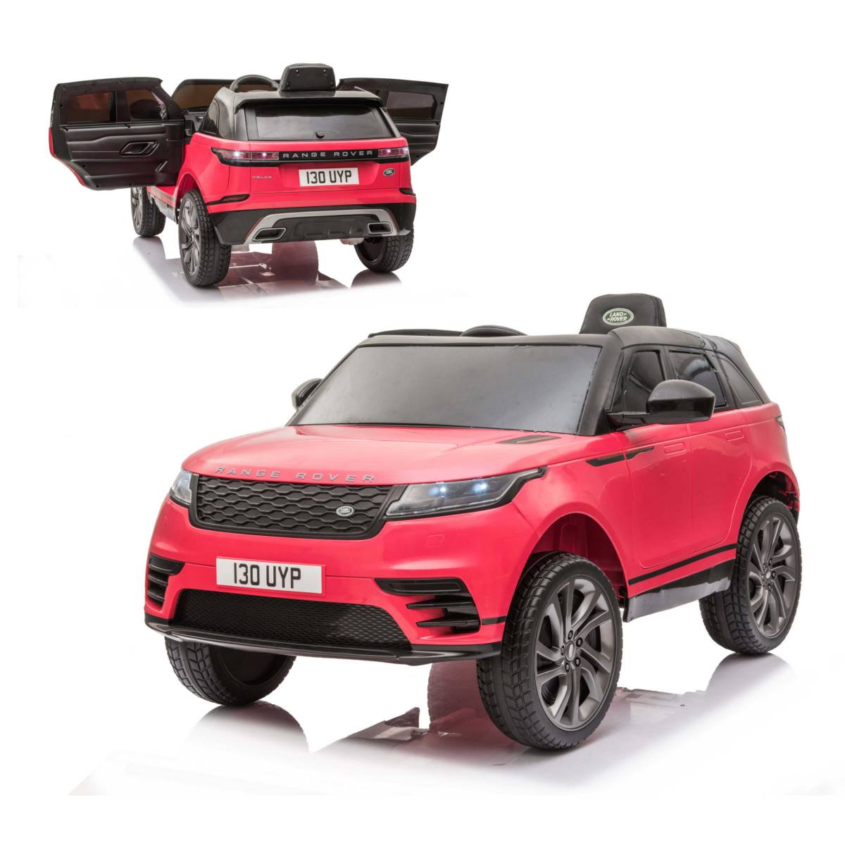 Camioneta A Bateria Range Rover Velar De 12V De 2 Motores Con Control Remoto