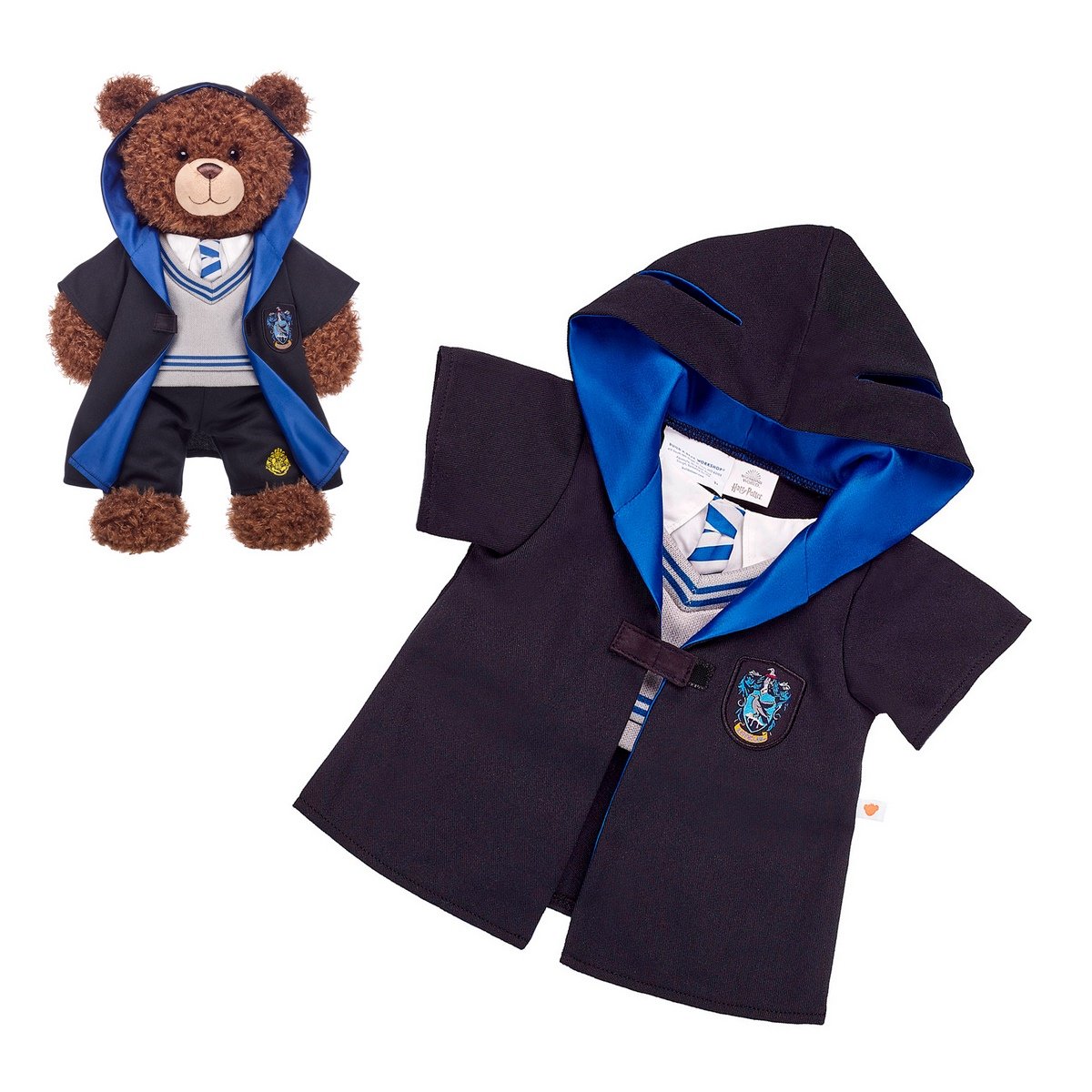Traje Ravenclaw Harry Potter Build-A-Bear Categoría: Ropa Build-a-Bear Tipo producto:  Accesorios para muñecas y muñecos de acción