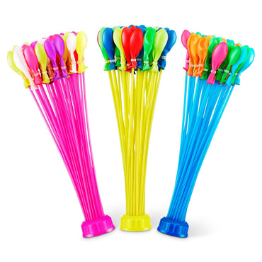 Pack 3 Boquillas Con Bombas De Agua De Llenado Rapido Bunch O Balloons