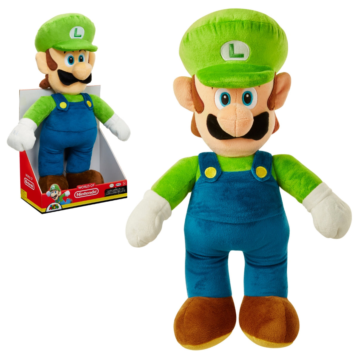 Nintendo Peluche Jumbo Luigi Basico Intek