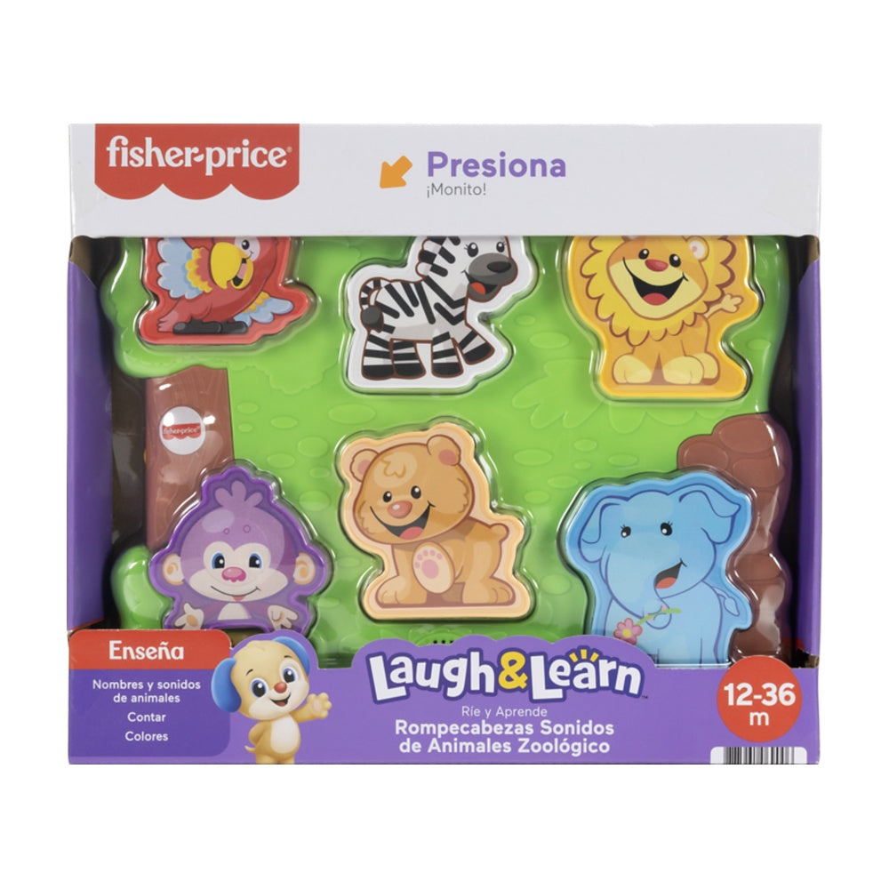 Rompecabezas De Animales Fisher Price - Zoologico
