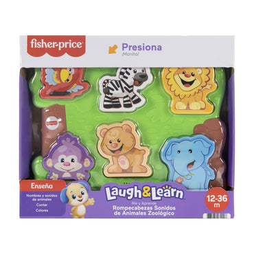 Rompecabezas De Animales Fisher Price - Zoologico