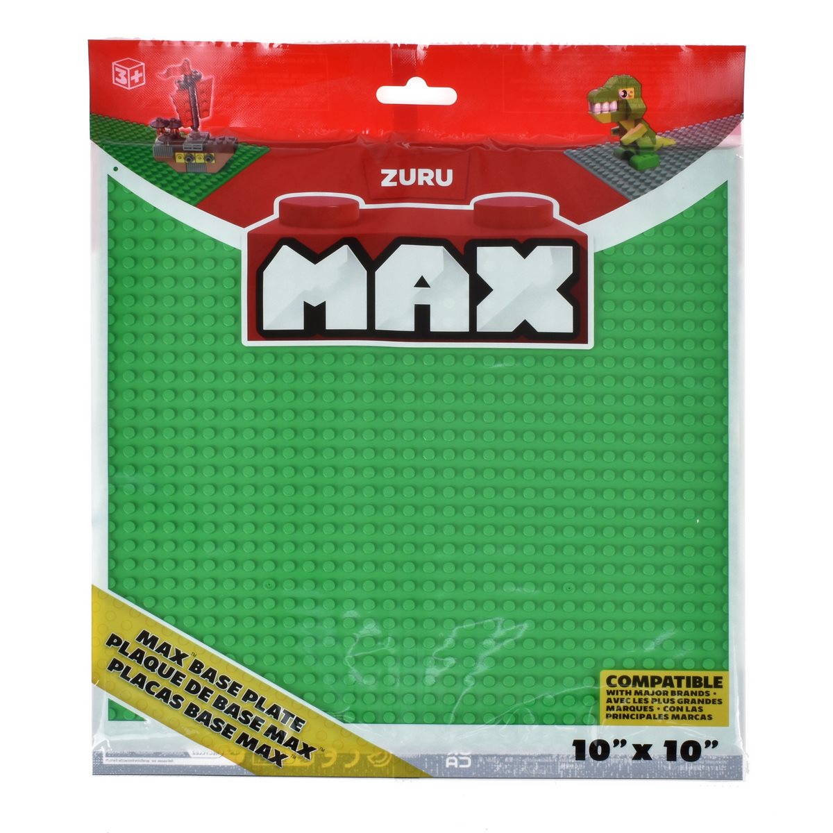 Base Para Bloques De 25 X 25 Cms Max - Verde