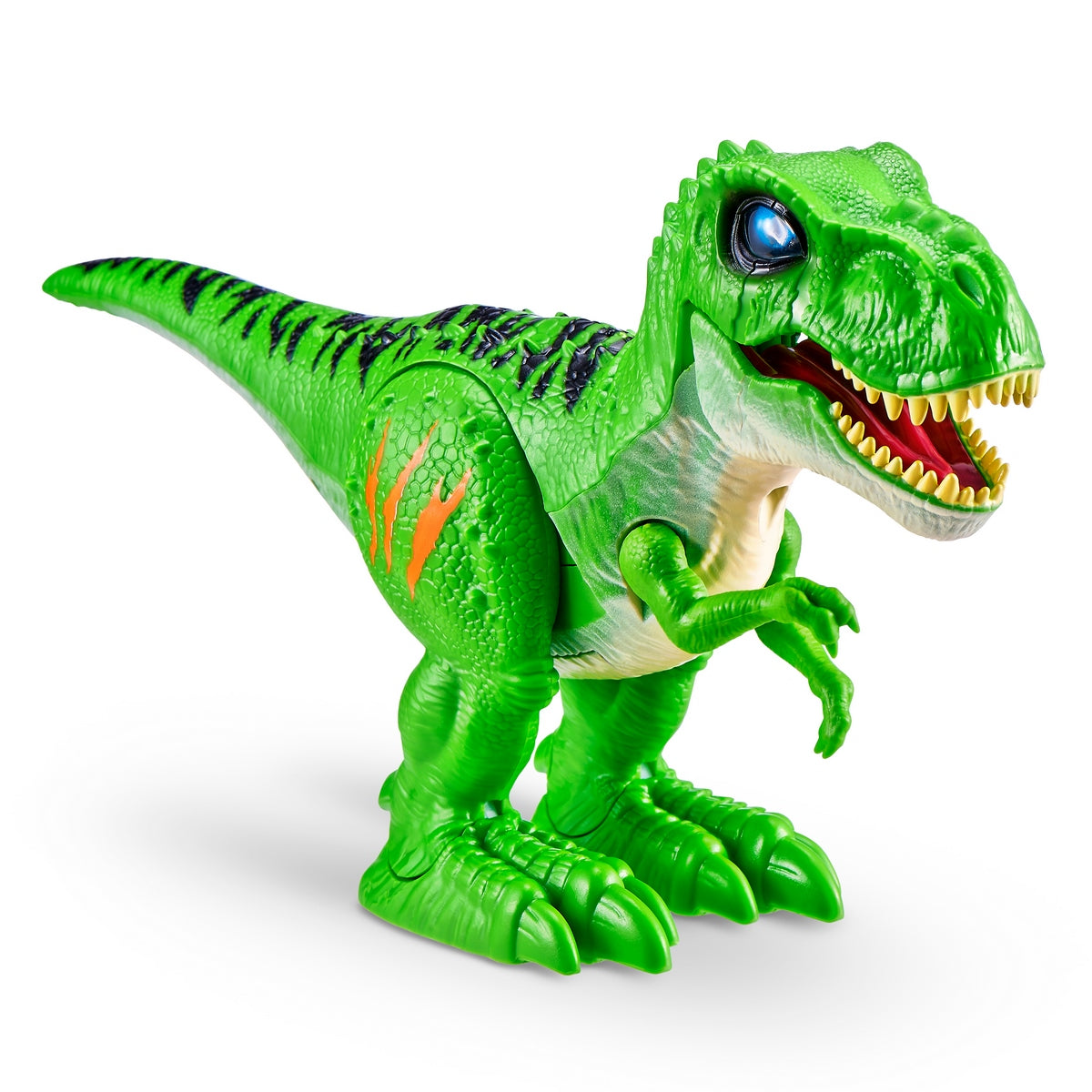 Dinosaurio T-Rex Que Camina Con Slime Robo Alive Zuru - Verde