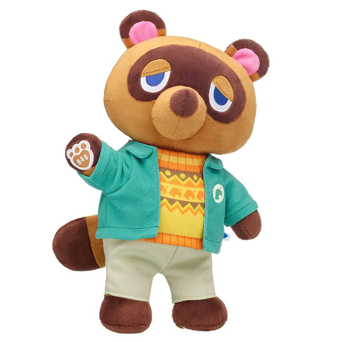 Peluche Tom W Animall Crossing Build-A-Bear