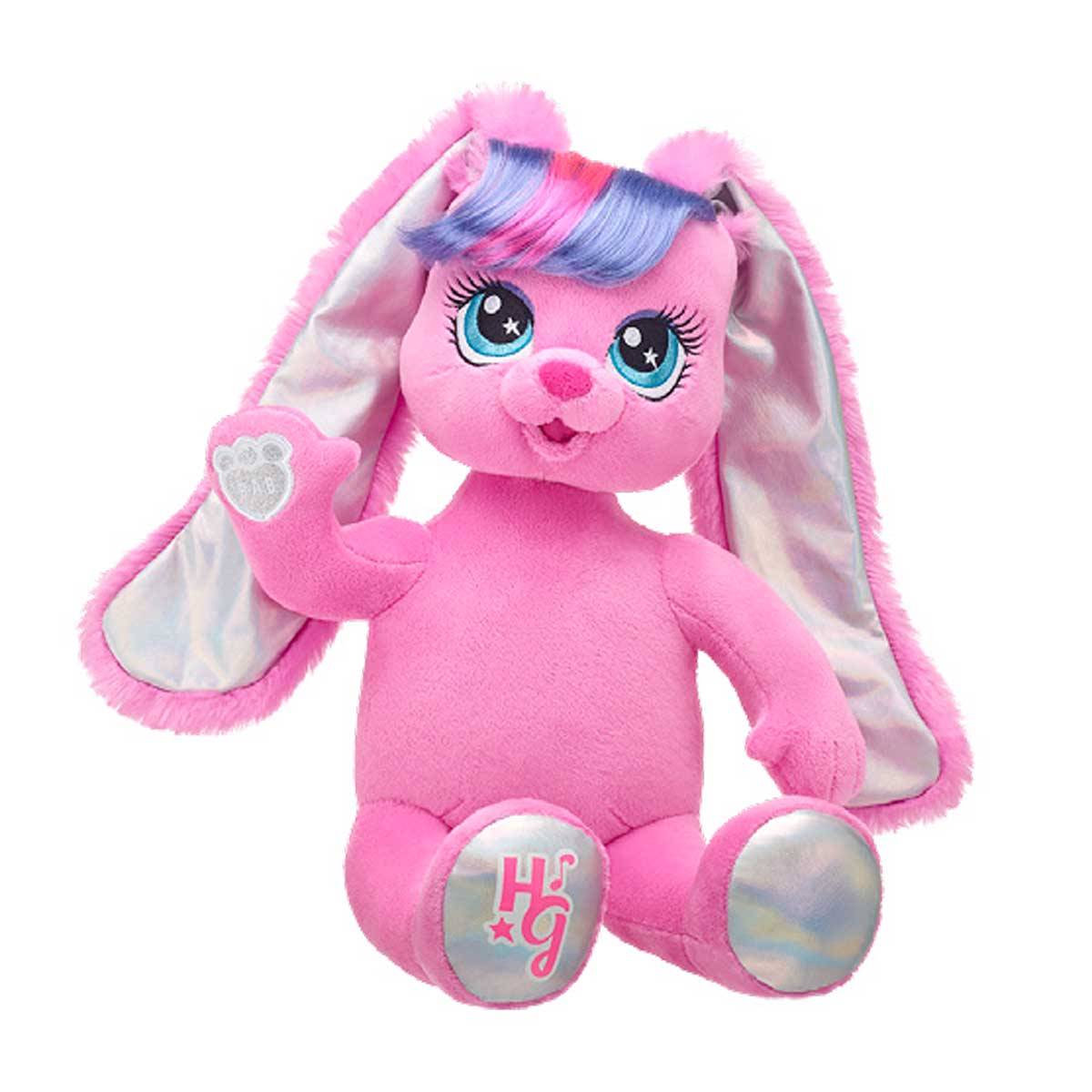 Peluche Conejita Fucsia Risa Iii Honey Girls Build-a-bear