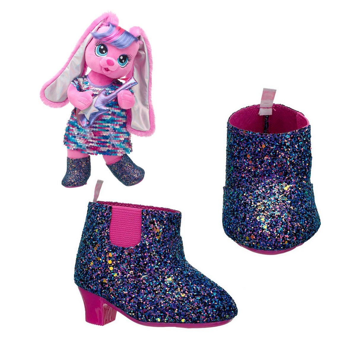 Botas Con Glitter Honey Girls Build-A-Bear
