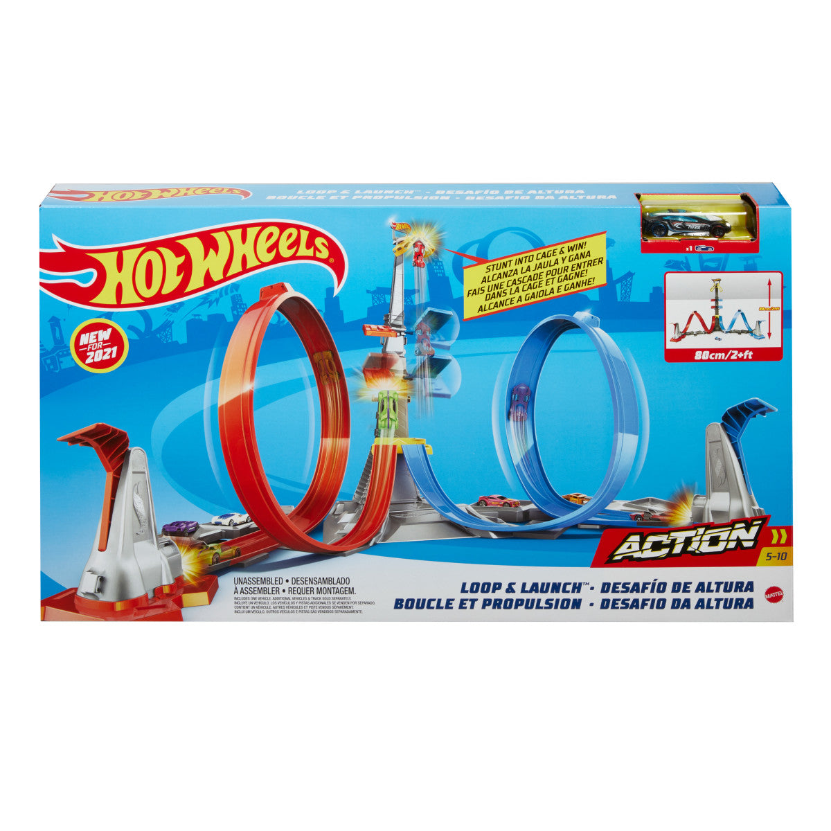 Hot Wheels Action Desafío De Altura Mattel