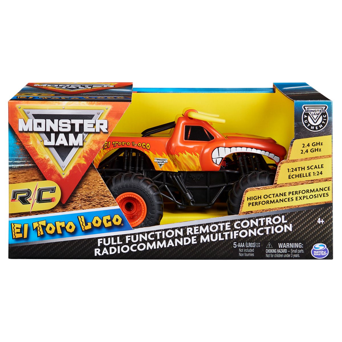 Monster Jam Veh.rc 1:24 Toro Loco Imexporta