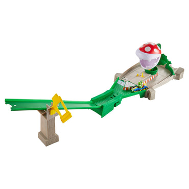 Hot Wheels Mario Kart Pista De Niveles - Yoshi