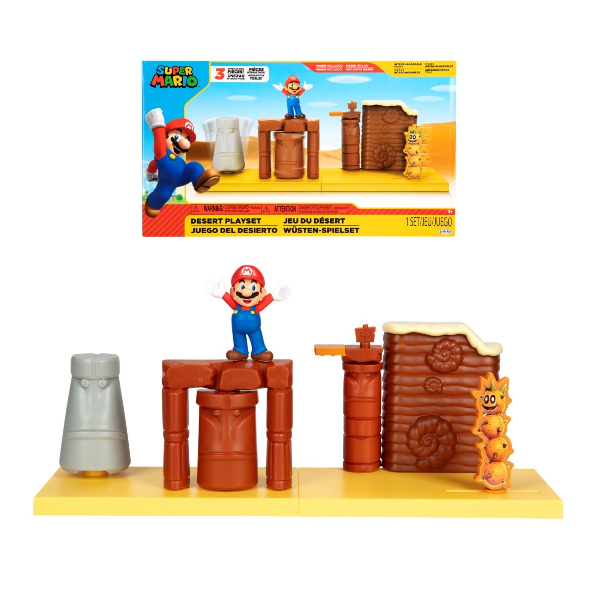 Nintendo 6 Cm Desierto Playset