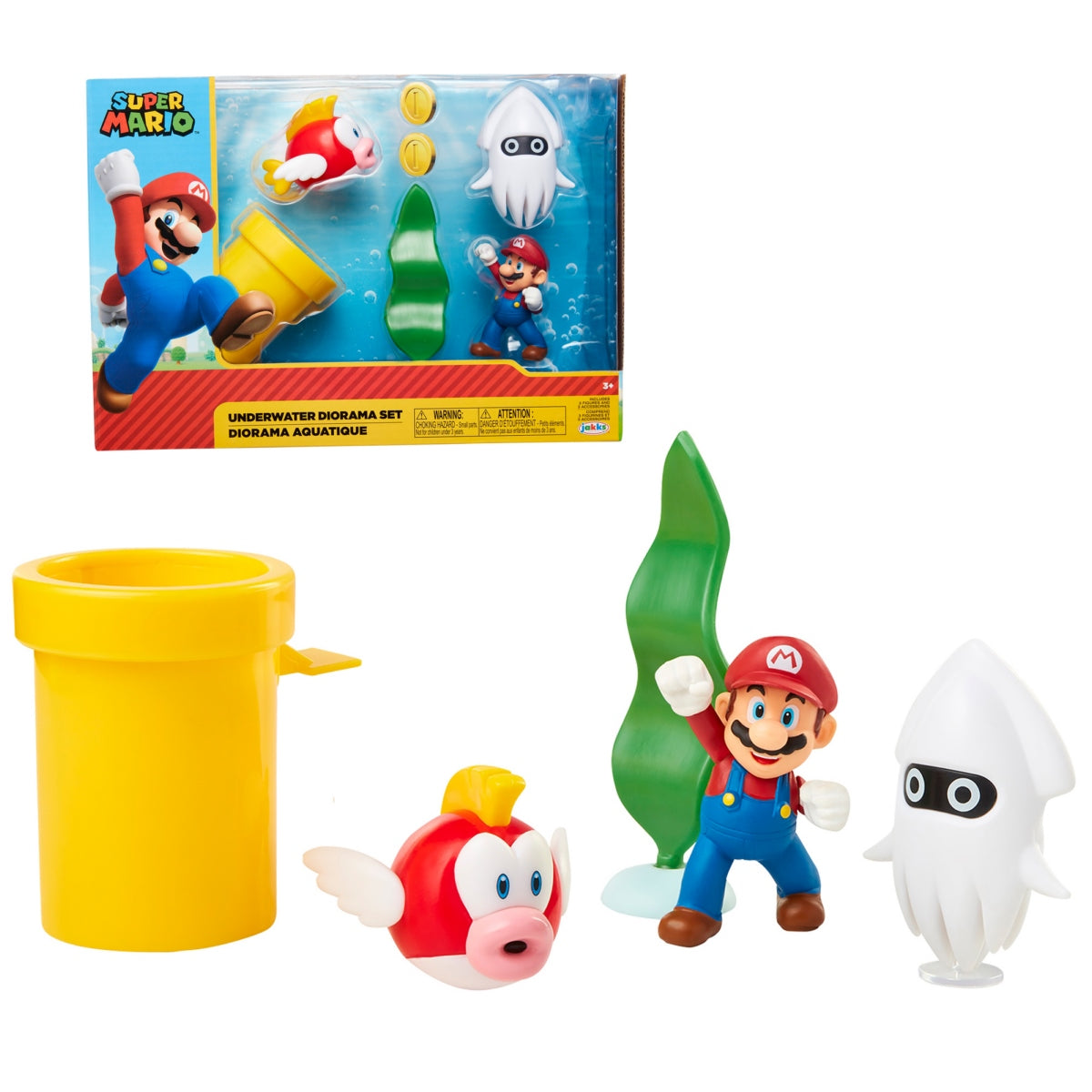 Nintendo Diorama Bajo El Agua