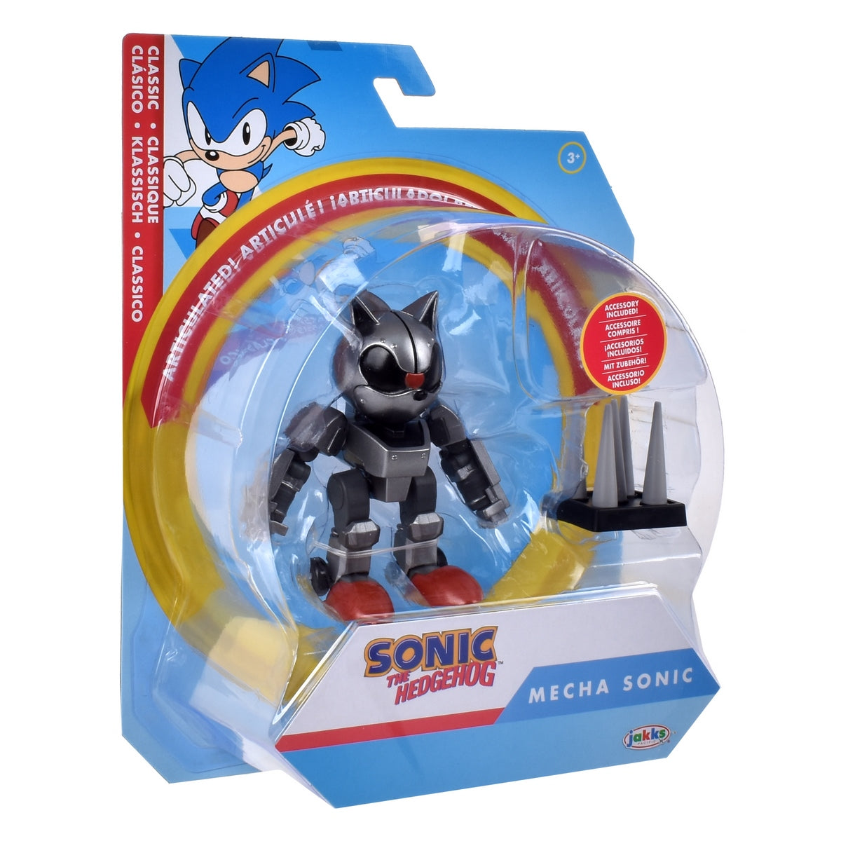 Figura Sonic 10 Cm. Con Accesorio - Mecha Sonic