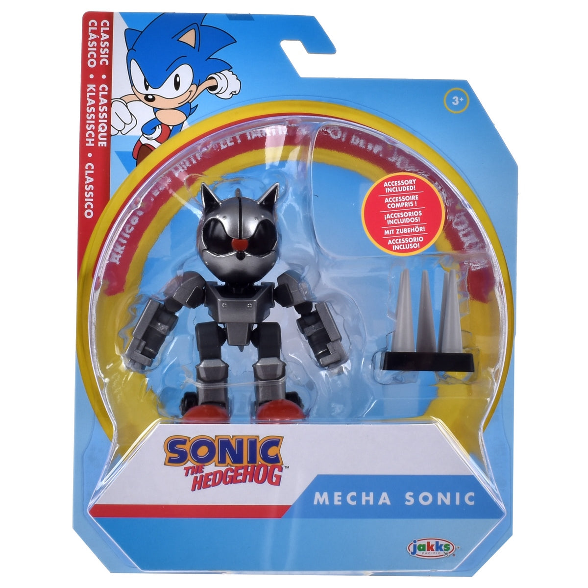 Figura Sonic 10 Cm. Con Accesorio - Mecha Sonic