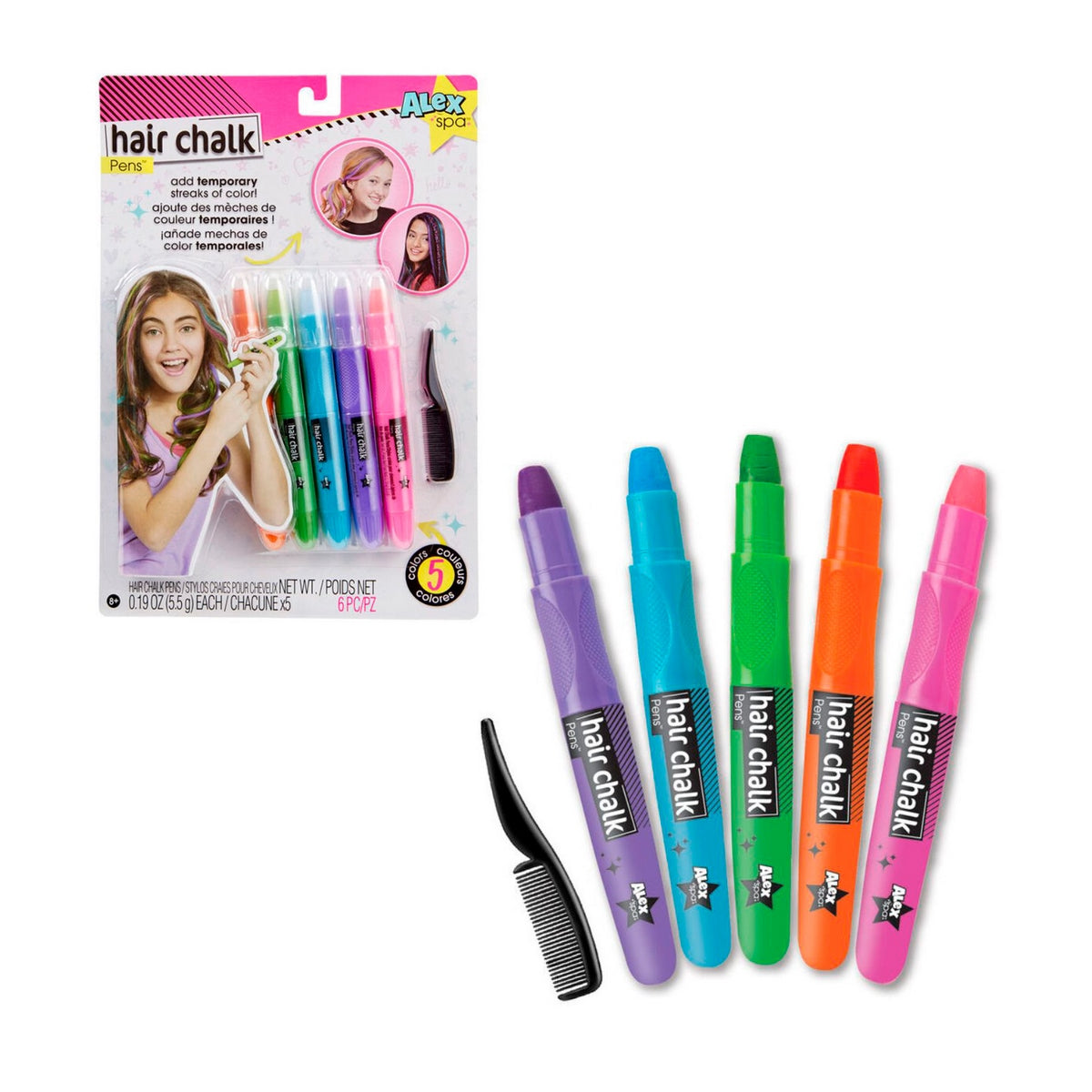 Spa Cabello Brillante Alex Categoría: Cosméticos y belleza Tipo producto: Accesorios para disfraces