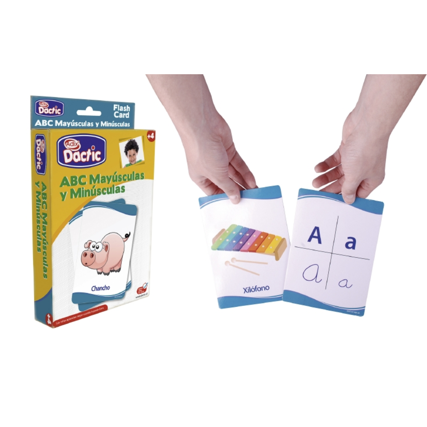 Lámina ABC Mayúsculas Y Minúsculas