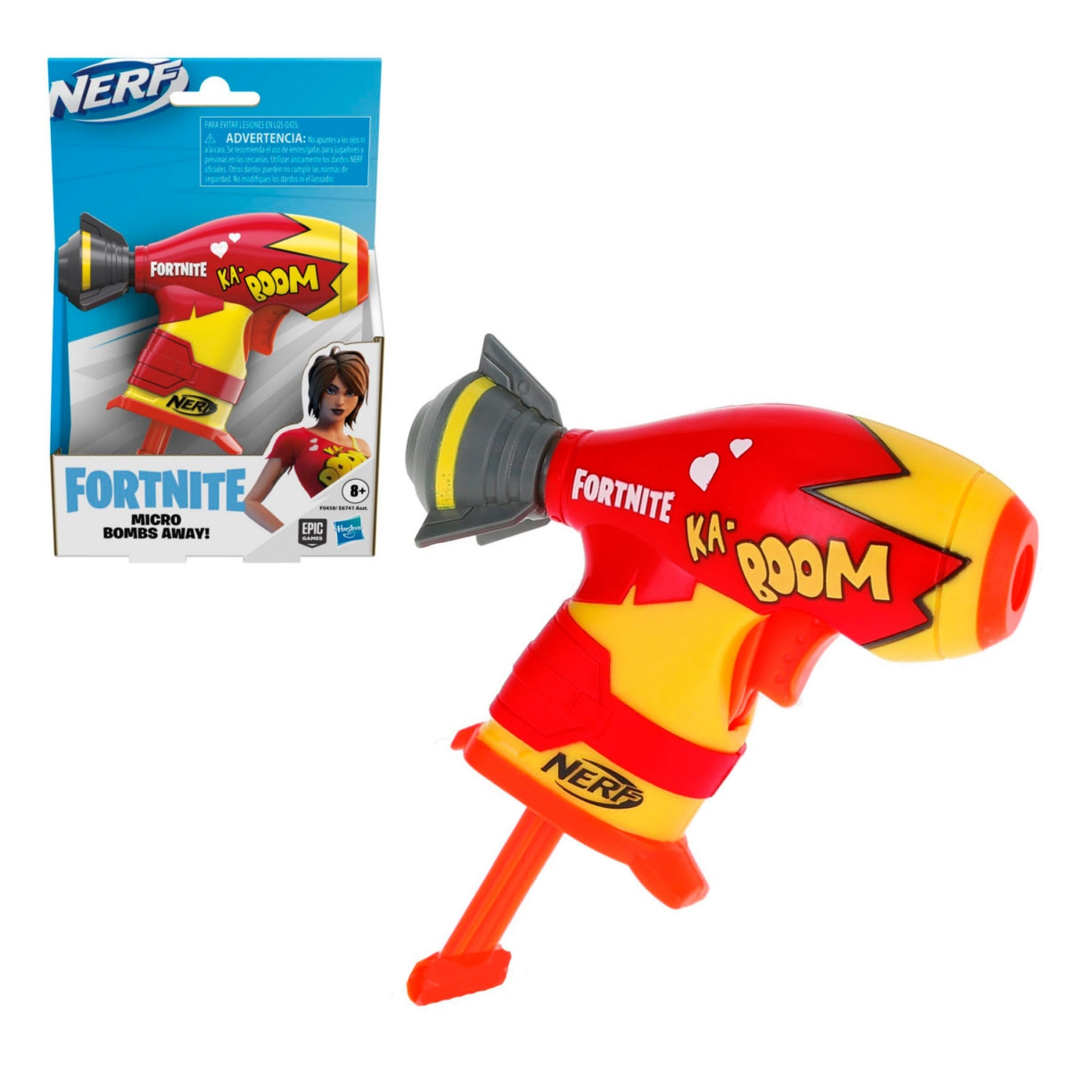 Nerf Microshots Fortnite Hasbro Micro Bombs Away |Nerf Compra