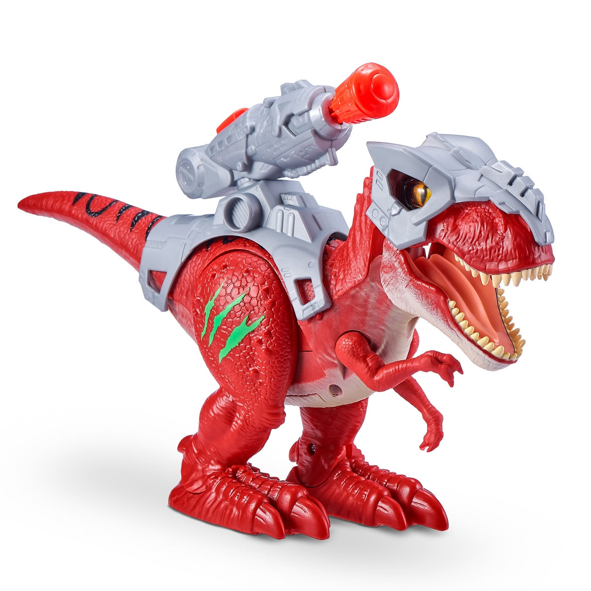Dinosaurio Dino Wars Con Lanzador Robo Alive Zuru