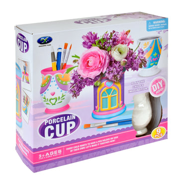 Decora Tu Portalapiz De Porcelana