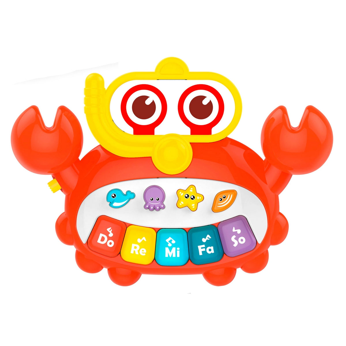 Piano Cangrejo Con Luces