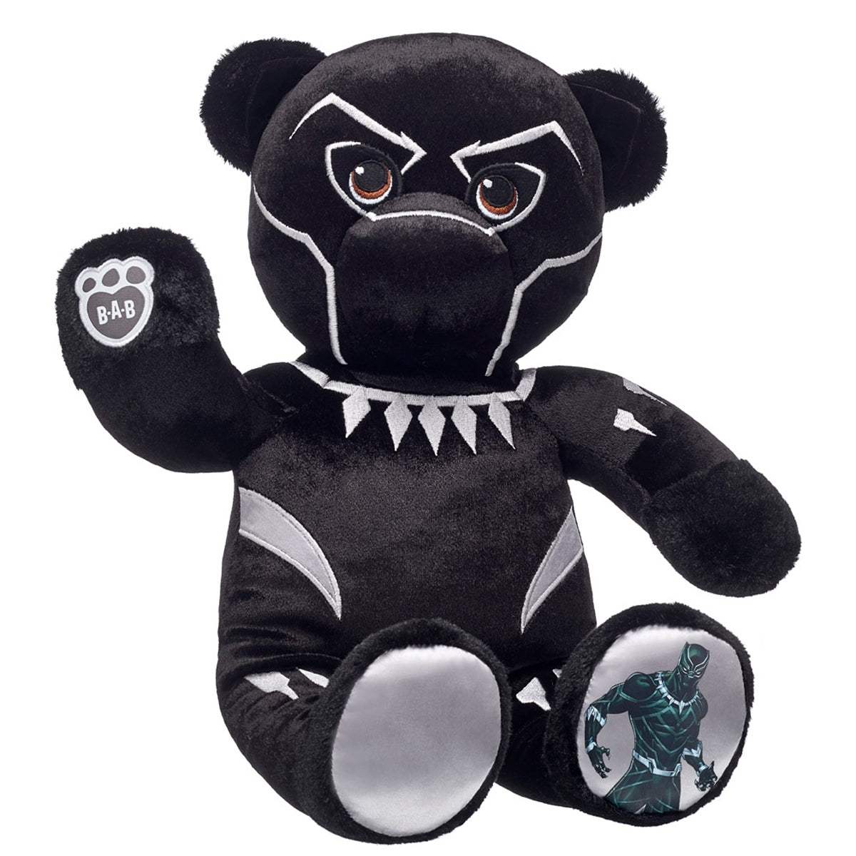 Peluche Oso Pantera Negra Marvel Build-A-Bear