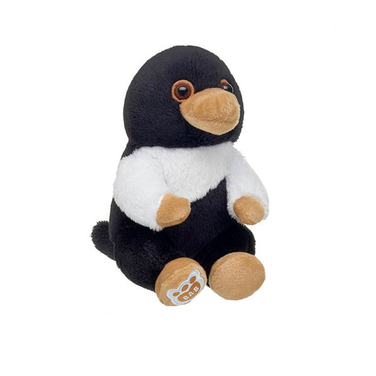 Mini Peluche Niffler Polera Blanca Animales Fantasticos  Build-A-Bear