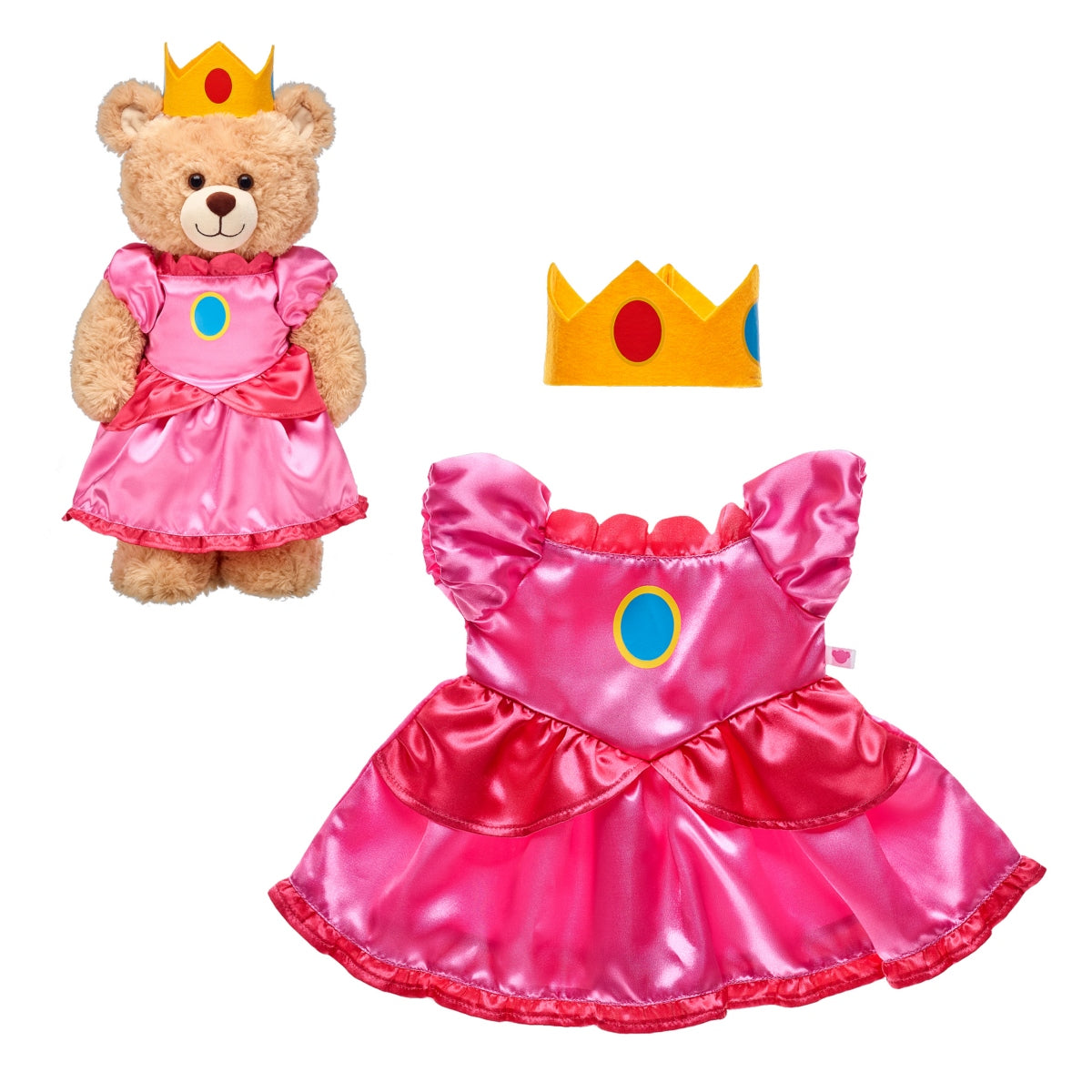 Disfraz Princesa Mario Bros Build-a-bear