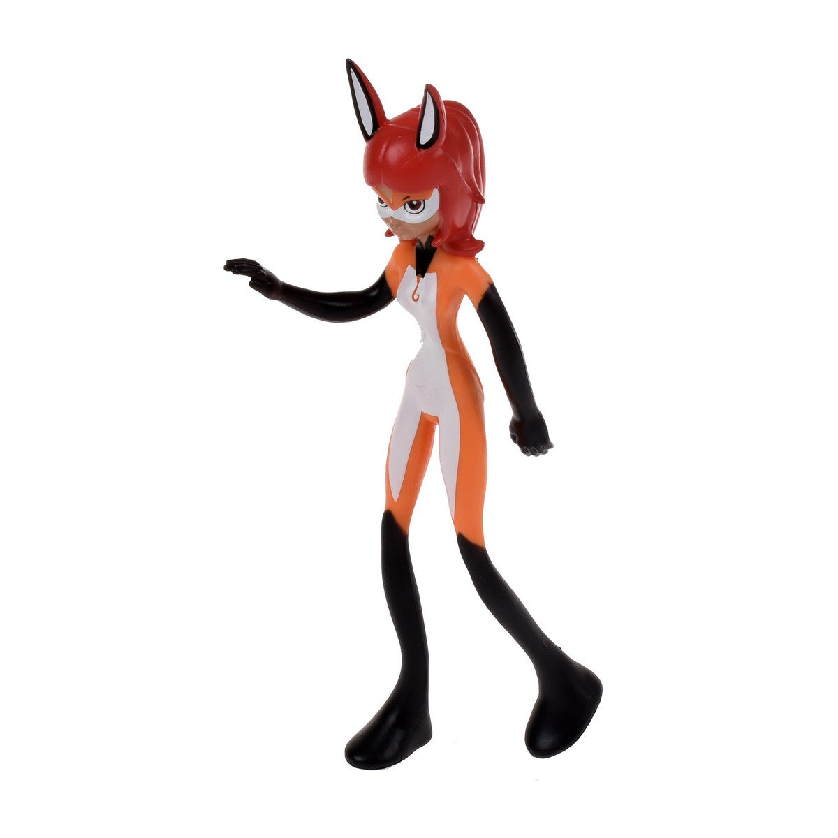 Figura 13 Cms De Goma Flexible Miraculous - Rena Rouge