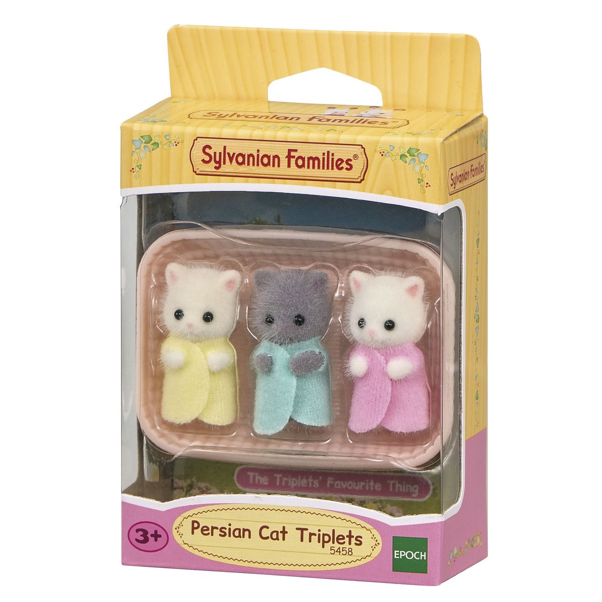 Trillizos Gato Persa Sylvanian Families