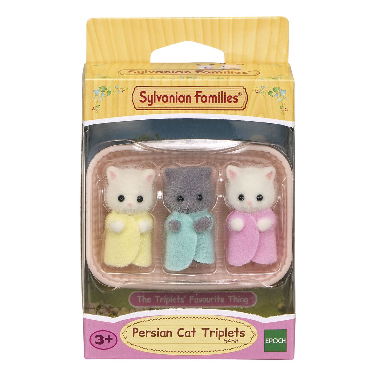Trillizos Gato Persa Sylvanian Families