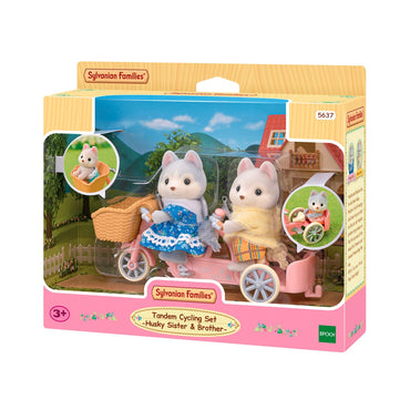 Hermanos Husky En Tandem Sylvanian Families