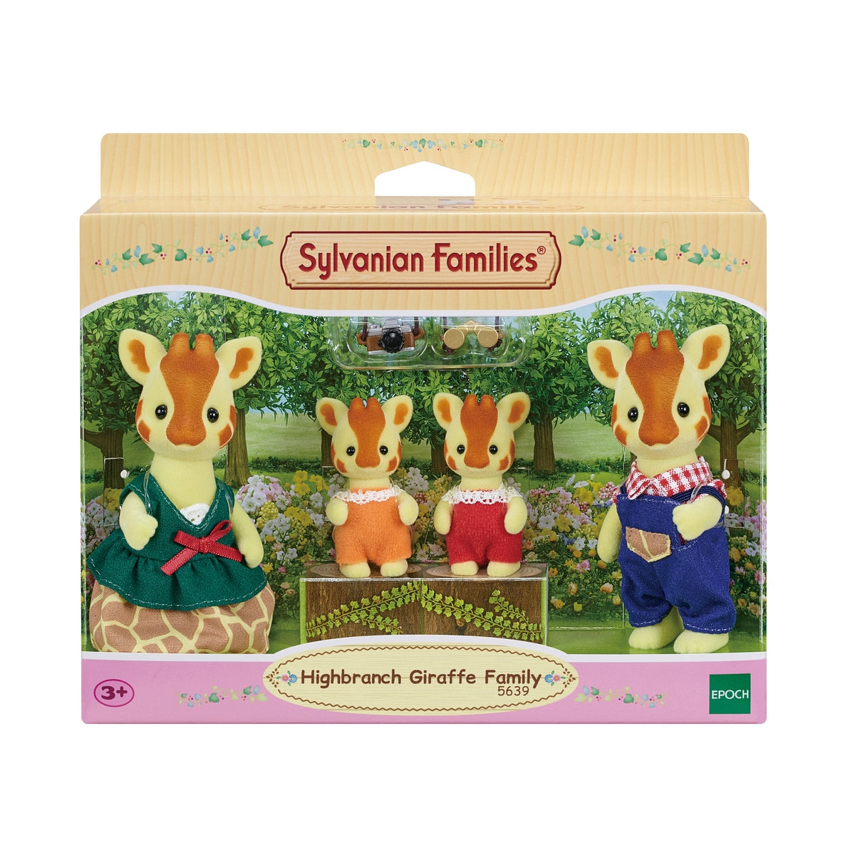 Familia Jirafa Sylvanian Families