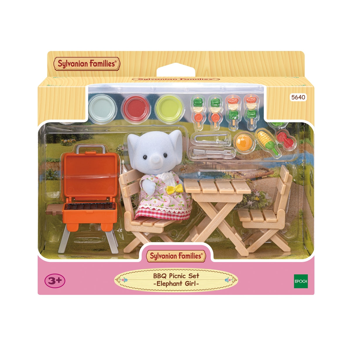 Set Barbacoa De Miriam Elefante Sylvanian Families