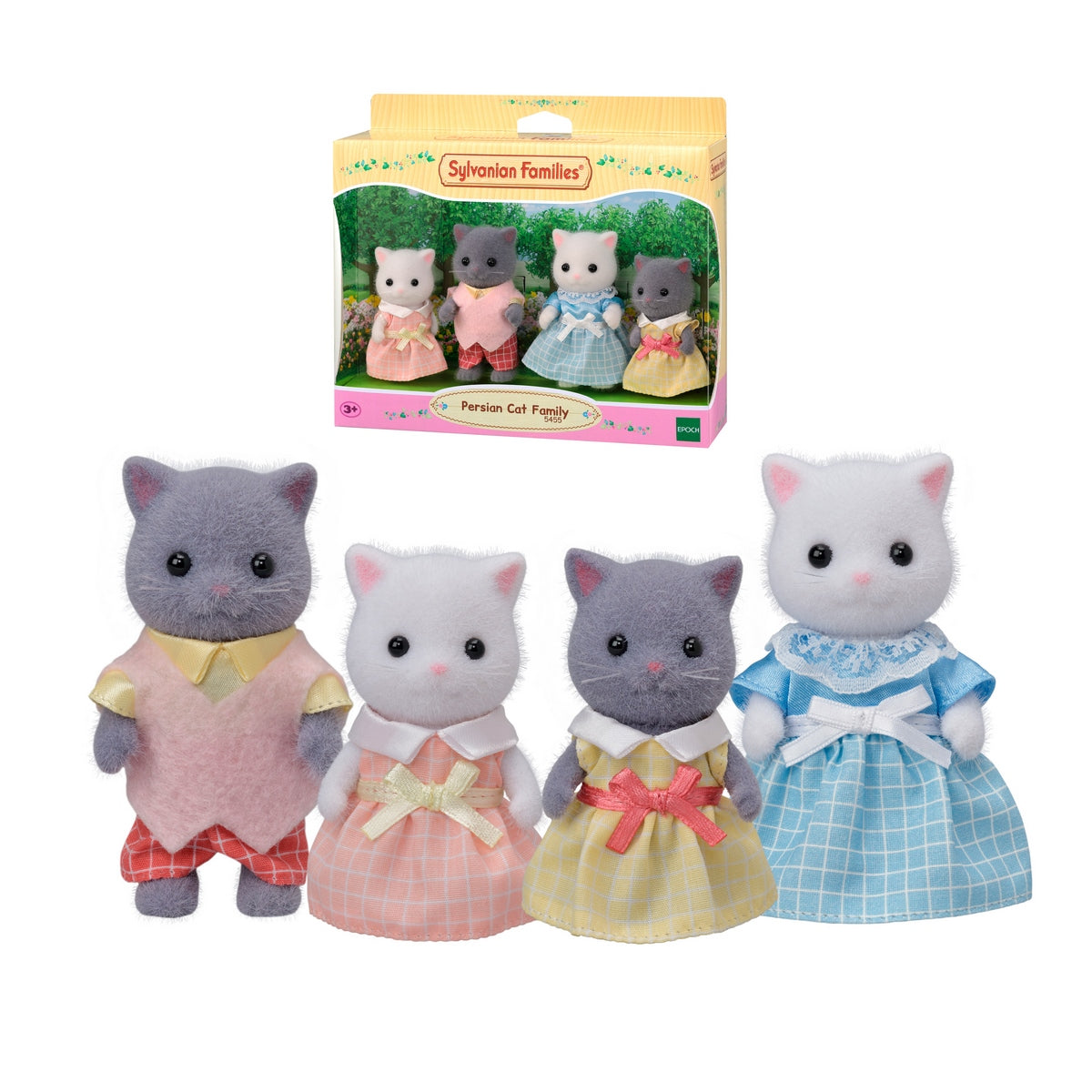 Familia Gato Persa Sylvanian Families