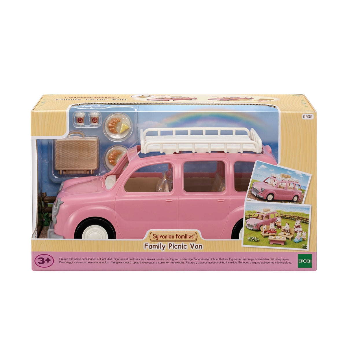 Monovolumen De Picnic Familiar Sylvanian Families