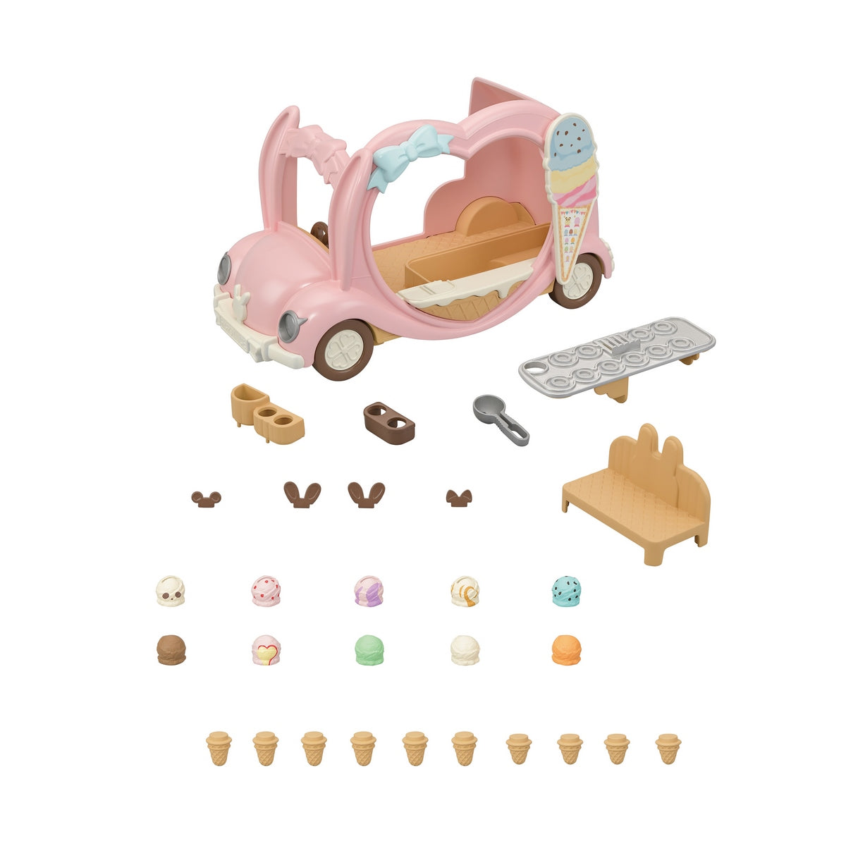 Furgoneta De Helados Sylvanian Families