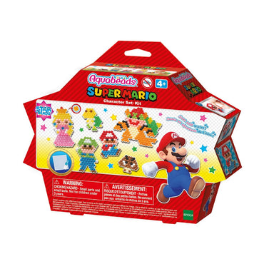 Set De Figuras Super Mario Con Cuentas En Forma De Estrella